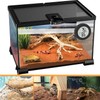Thlevel Reptile Tank Accessories, 2 Pack Bearded Dragon Tank Thermometer