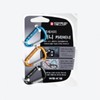 Aluminum mini carabiner 3p set mountaineering accessories 2ea