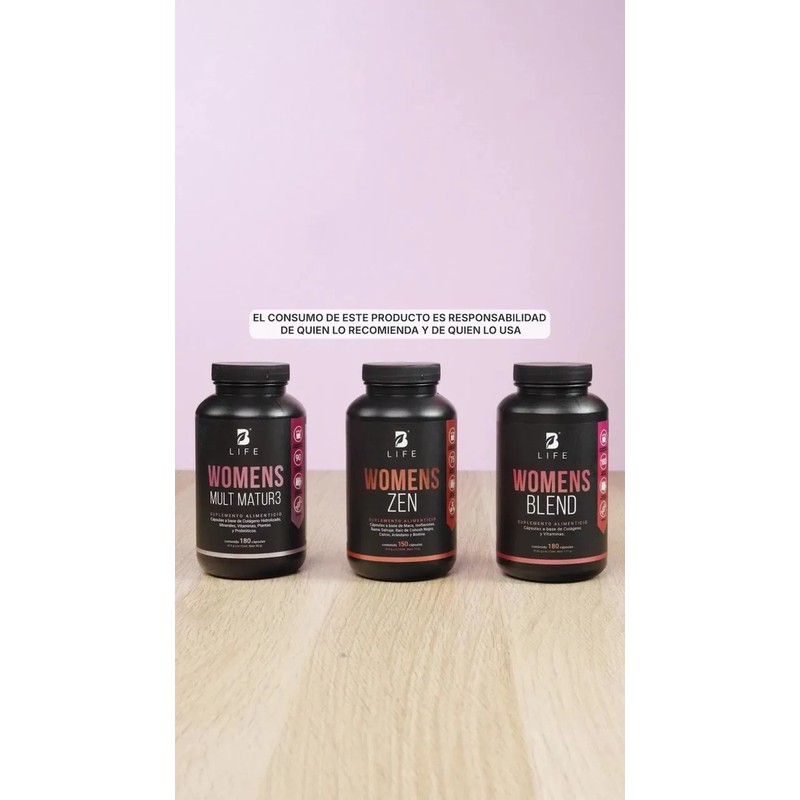 Multivitamínico Para Mujer Mayor De 40 Años 90 Cáps B
