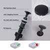 BELZ Matte Black Bathroom Faucet, Modern Single Handle One Hole