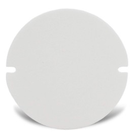 LANZZAS Gasket for stove pipes with cleaning flap, suitable for pipes with a diameter of 100 mm - 140 mm, heat resistant up to 1200 °C, can be cut to size, made of calcium-magnesium silicate fibres