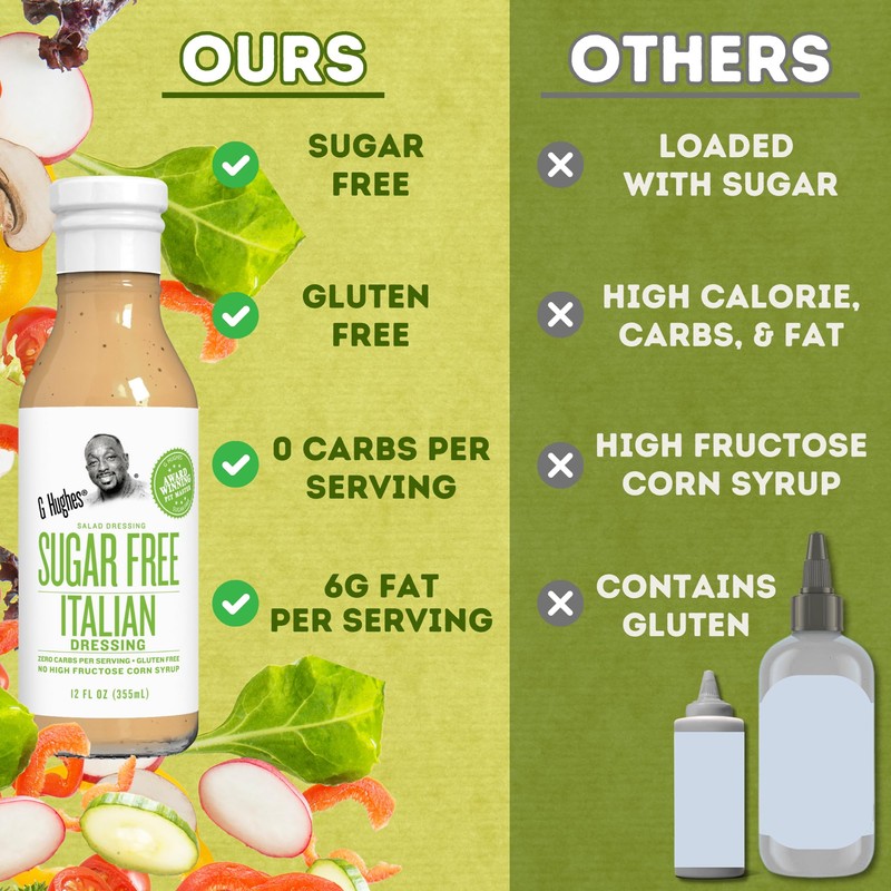 G Hughes Sugar Free, Salad Dressing Bundle - Gluten Free