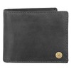 WildHorn Leather Wallet, Gray Hunter