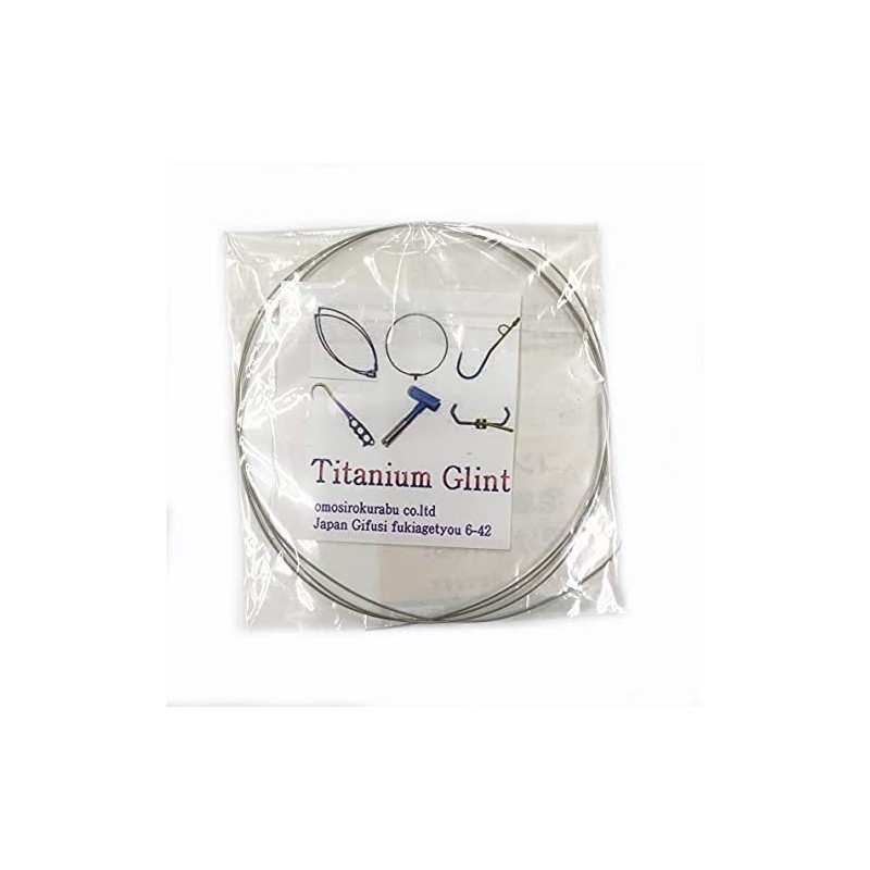 Pure Titanium Needle Wire Thick 0.6mm 1mm 2mm Length 1m