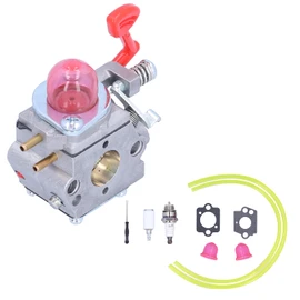 Joyzan Carburetor Kit, Craftsman Gas Blower Fuel Line Filter Gasket Spark Plug Replace Replacement Parts Strong Structure Aluminum Accessory Fit for 358794600 25Cc 200 Mph 430 Cfm