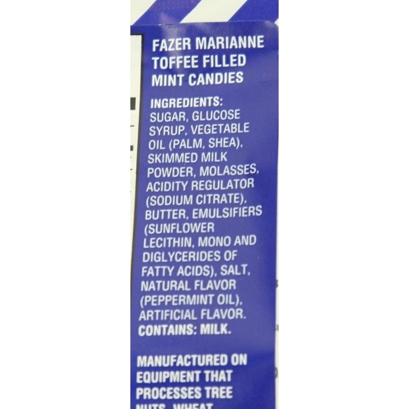 Fazer Marianne Toffee Filled Mint Candy 7.76-ounce (220g) Bag