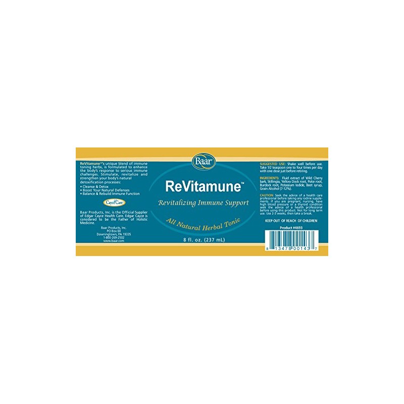 Baar ReVitamune, 8 fl. oz.
