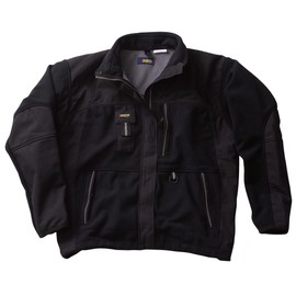 BLAKLADER 4855: Two Fisted Fleece Jacket, Color: Black Wind/Water/Cold, Size: XXL (485525209900XXL)