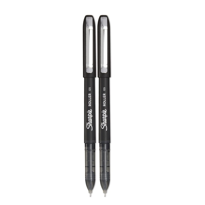 SHARPIE Rollerball Bolígrafo, punta de aguja (0,5 mm), tinta azul