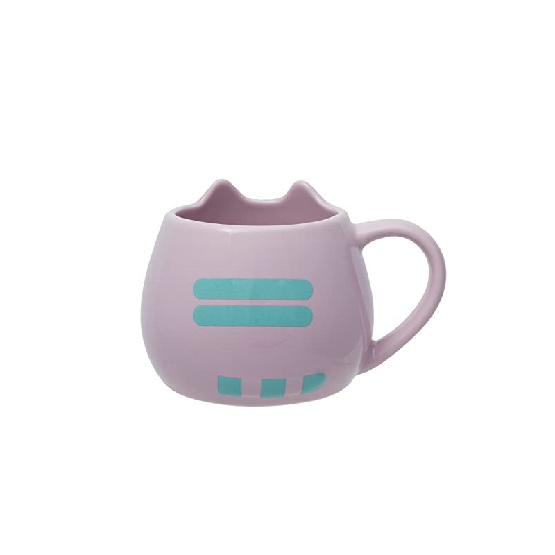 Enesco Pusheen Sculpted Pastel Mug 16 oz (Purple)
