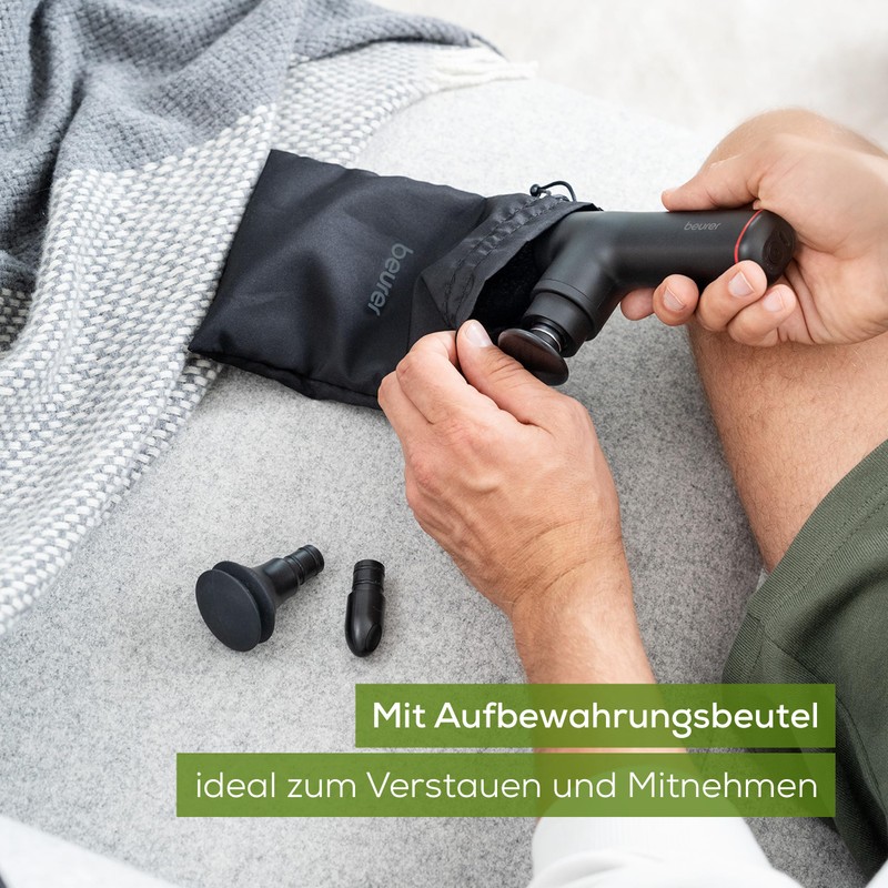 Beurer MG 79 Massage Gun Sensitive, Compact Massage Gun with