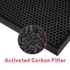 2 Pack HEPA/Carbon Combo Filter Replacement Compatible with NUWAVE OxyPure