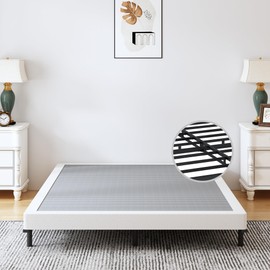 Vaciwe 4 Inch Full Box Spring and Cover Set, Box Springs Full Size, Heavy Duty Mattress Foundation, Easy Clean Cover, Simple Assembly