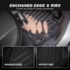 MAXPRO Floor Liner Compatible with Toyota Highlander/Highlander Hybrid (2020-2024). Custom-fit,