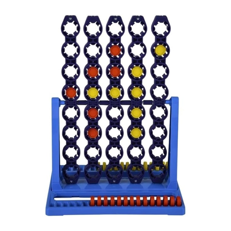 Connect 4 Spin Game with Spinning 4 Wins Grid for