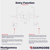 OAKMOORE Commercial Door Handle Locks | Heavy Duty Keyed Entry