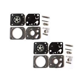 Carburetor Repair/Rebuild Kit Replaces ZAMA RB-71 for Echo TC2100 SV-4 SRM-251 GT-251 trimmer (Pack of 2)