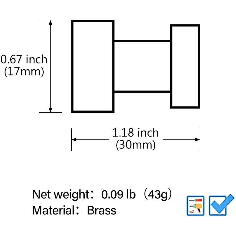 bgl Coat Hooks Wall Mounted, Heavy Duty Sticky Hooks, Gold
