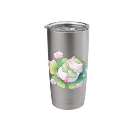 Sleeping Frog Lily Pad Bikini Stainless Steel Insulated Tumbler