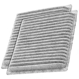 Zreneyfex 2 Pack 7T4Z19N619B Cabin Air Filters, Activated Carbon Air Filter, Replacement for Ford Edge V6 3.5 2007-2014, Replacement for Mazda CX-9 V6 3.5 2007-2007