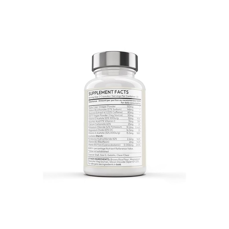 LumiLean Capsules - Food Supplement 60 Capsules/1 Month Supply/Natural Ingredients