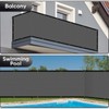Cisvio 8'X 50' Privacy Screen Fence 90% Blockage Heavy Duty