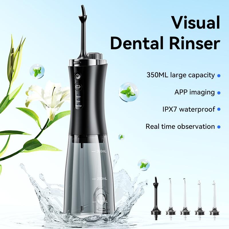 Water Flosser with Camera for Teeth, Visual Water Dental Flosser