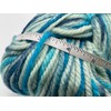 Bulky Wool Hand Paint Yarn Blues, Turquoise, Seafoam - 100%