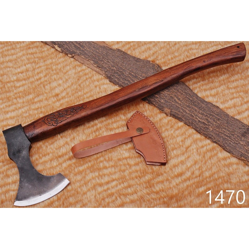 Axe CUSTOM Handmade High Carbon Steel TOMAHAWK , HATCHET, AXE