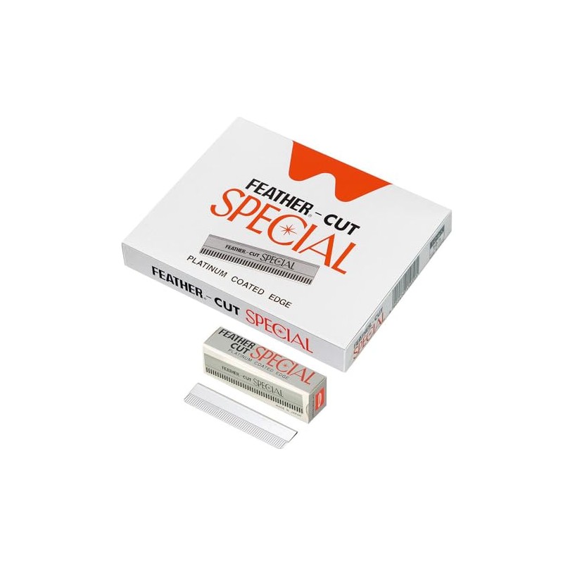 Feather Cut Special Replacement Blades (10 pcs x 10 pcs)