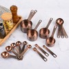 SUNMVEHOT Copper Measuring Cups and Spoons Set 20 for Kitchen