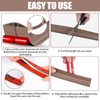 Floor Cord Cover Self Adhesive Cord Hider,20FT Cable Management, Extension