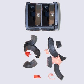 Mehron Makeup Pro-Pencil Dual Sharpener (Black)