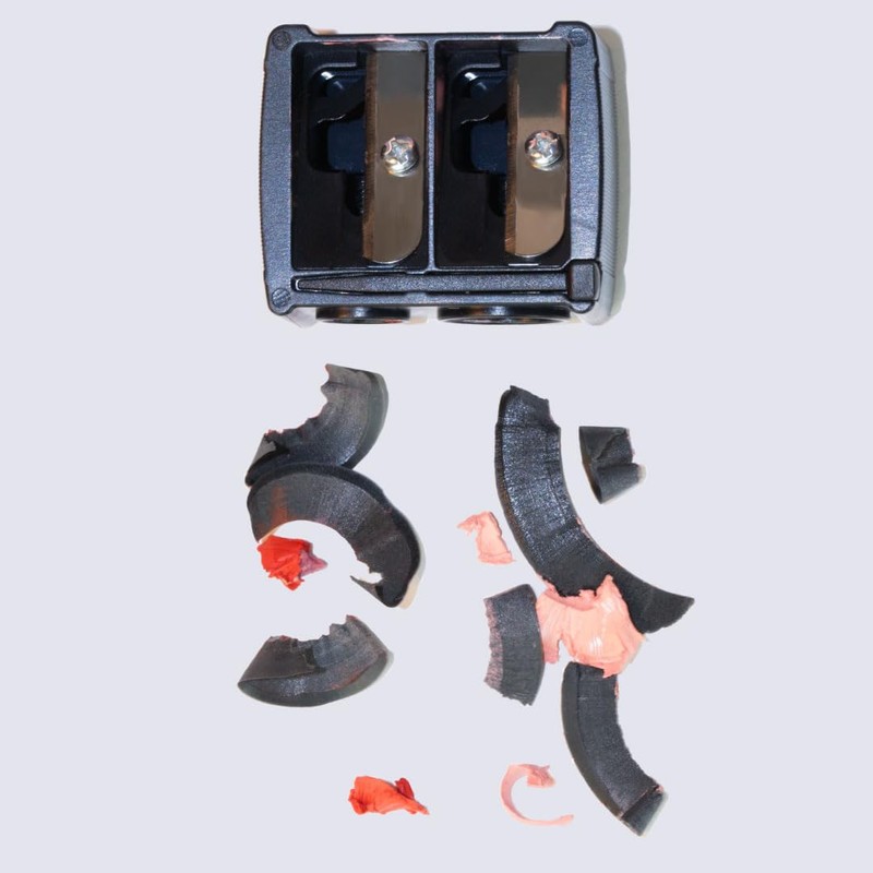 Mehron Makeup Pro-Pencil Dual Sharpener (Black)