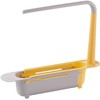 Adjustable and Easy to Use Telescopic Sink Sponge Soap Storage