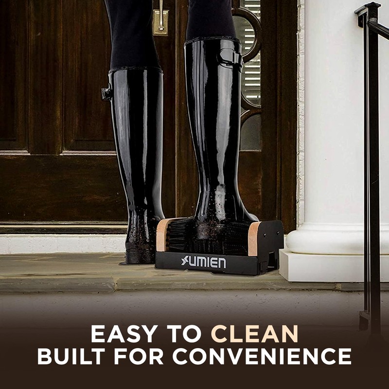 Umien™ Boot Scraper Outdoor Shoe Brush with Flaps - Cleaning