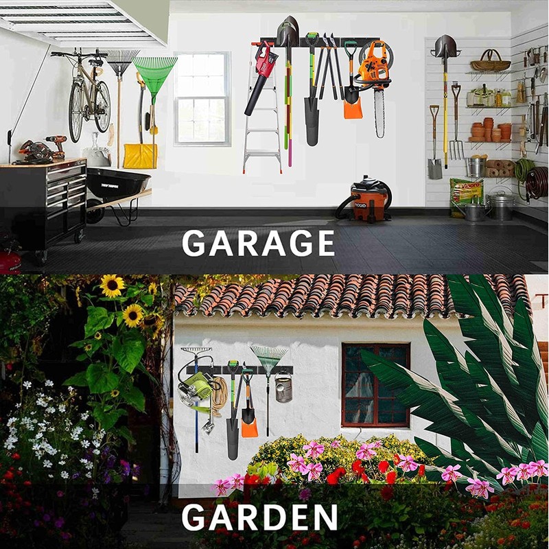 Waturis Garage Organizer - 64 Inch Wall Mount Tool Storage,