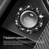 Bawkars Car Bling Push Start Button Cover, Crystal Rhinestone Engine