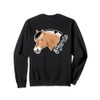 Norwegian Fjord Horse for Fjords dark rider Sweatshirt