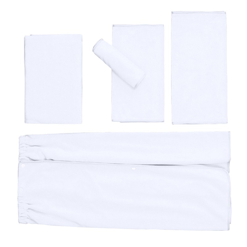 5pcs Beauty Salon Towels Microfiber Bed Towels Bath Skirt Shower
