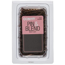 Conair Secure Hold Bobby Pins, Brown, Tub of 500 Hairpins