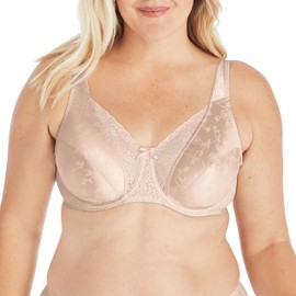PLAYTEX Womens Secrets Full-figure Underwire Bra, Beautiful Lift Full-coverage Bras, Sandshell, 38DD US