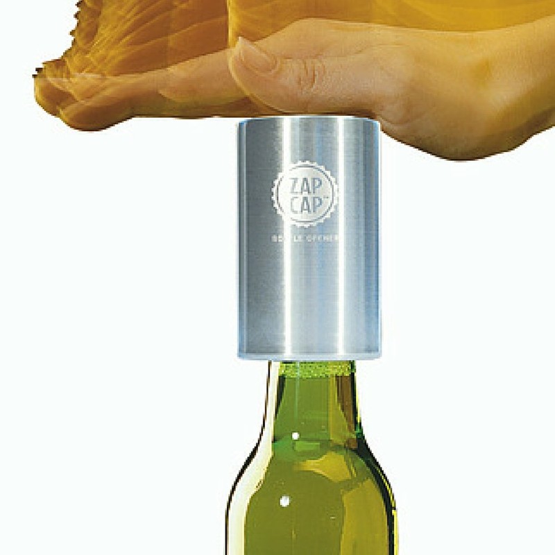 ZapCap Stainless Steel Bottle Opener - Elegant Magnetic Bottle Opener