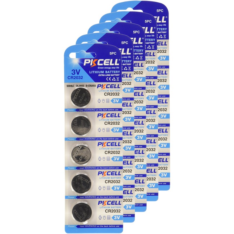 BlueDot Lithium Batteries, 3 Volts, 25 CR2032