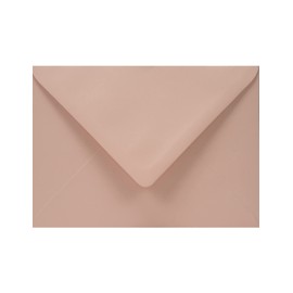 Netuno Woodstock Cipria Envelopes Pale Pink DIN B6 125 x 175 mm 110 g Natural Coloured Eco Envelopes Recycled Elegant Beautiful Invitation Envelopes High Quality Environmental Envelopes B6 Pack of 100