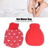 Hot Water Bottle Silicone Explosion Proof Hot Water Bag with
