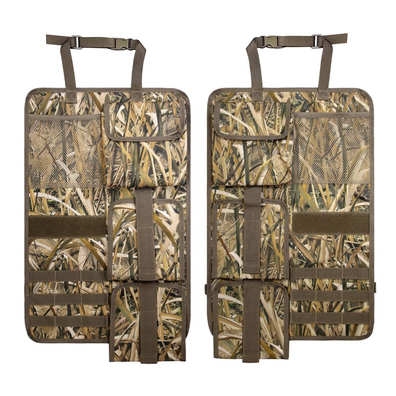MYDAYS 2 Pack Tactical Seat Back Gun Rack, Camo Front