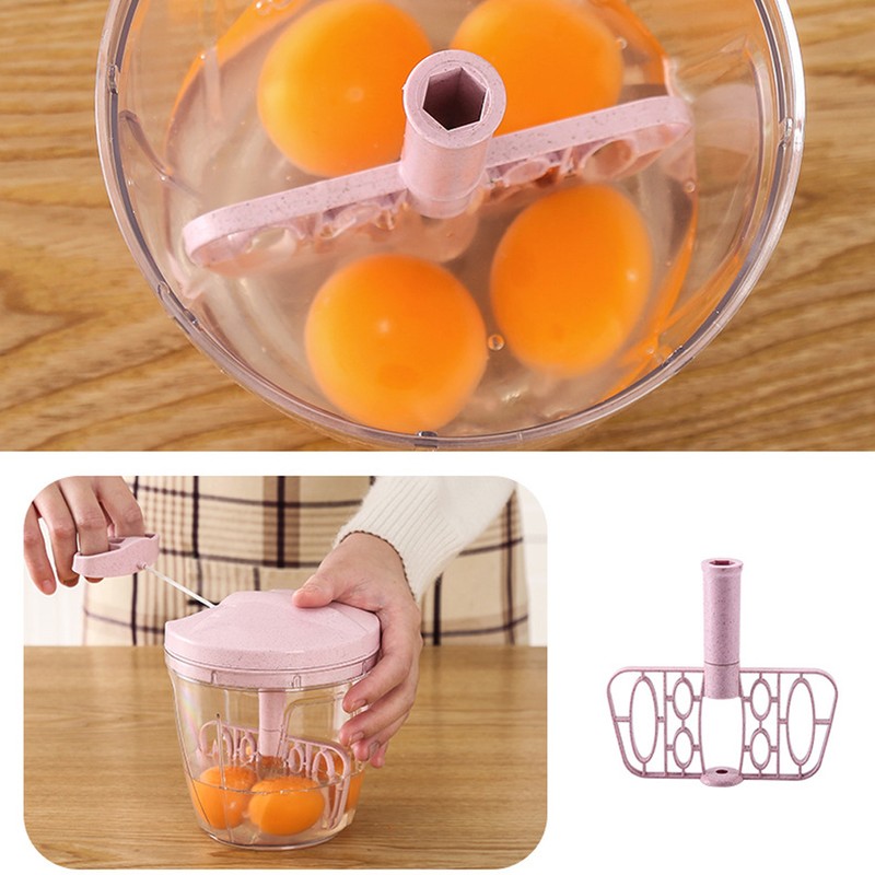 900ML Multi Function Meat Chopper Hand Pulled Meat Mincer Household
