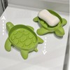 LAKYMIE Soap Dish Soap Holder Turtle Soap Dish Soap Savers