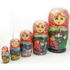Cinderella Fairy Tale Russian Hand Carved Hand Painted Nesting 5